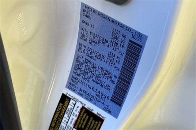 2026 Nissan Frontier King Cab® S