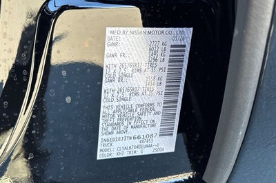 2026 Nissan Frontier Crew Cab SV