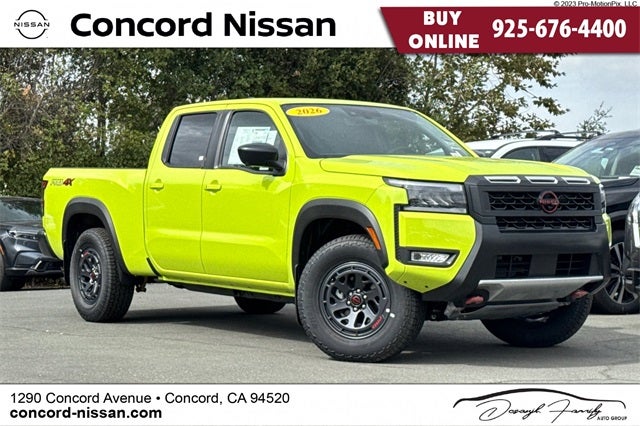 2026 Nissan Frontier Crew Cab PRO-4X® Long Bed
