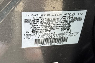 2026 Nissan Kicks SV