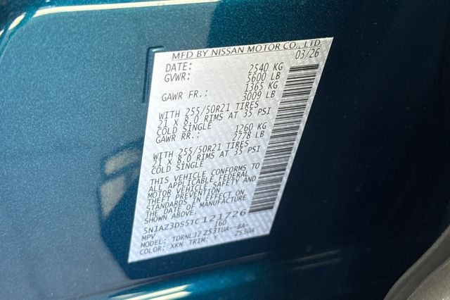 2026 Nissan Murano Platinum