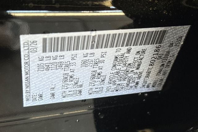 2026 Nissan Rogue SV