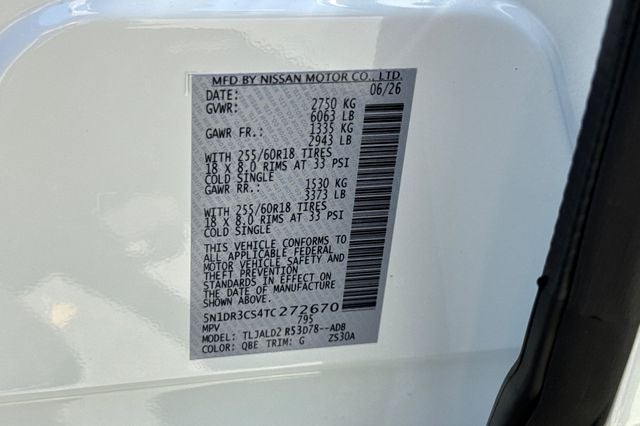2026 Nissan Pathfinder SL