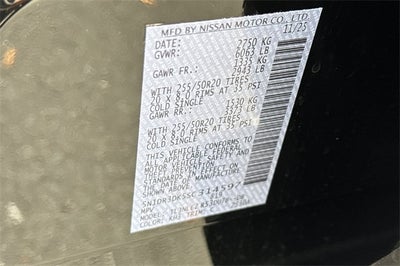 2025 Nissan Pathfinder Platinum