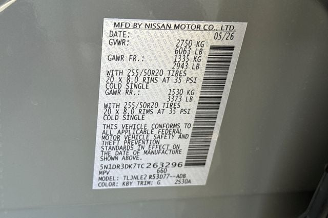 2026 Nissan Pathfinder Platinum