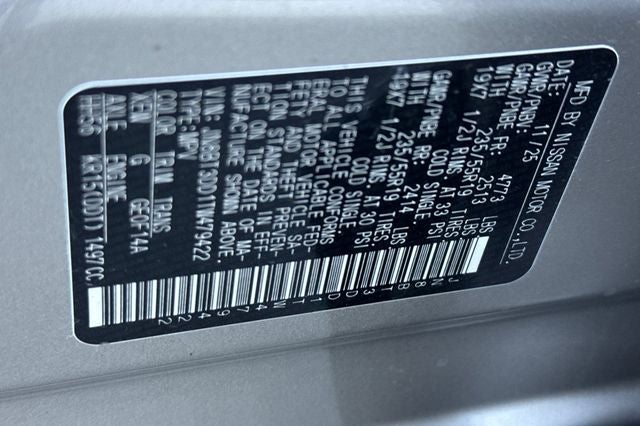 2026 Nissan Rogue Platinum