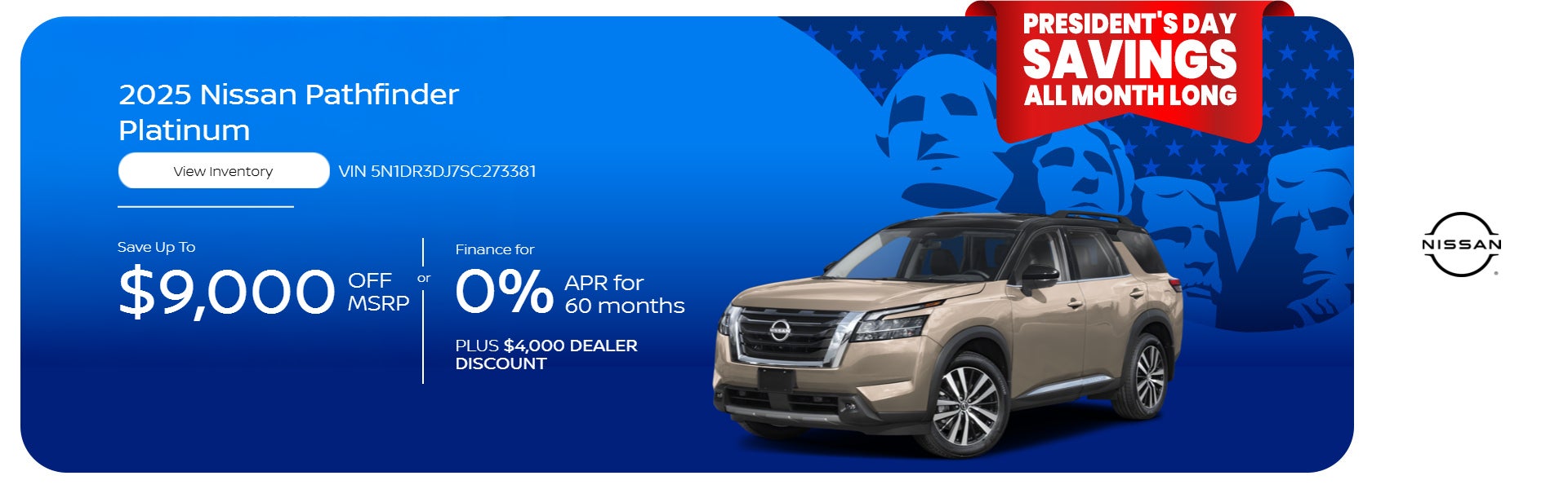 2025 NISSAN PATHFINDER PLATINUM