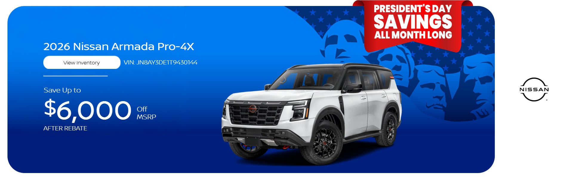 2026 NISSAN ARMADA PRO-4X