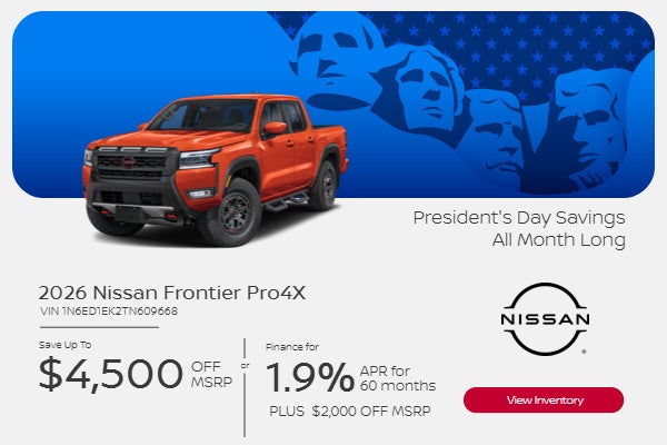 2026 NISSAN FRONTIER PRO4X