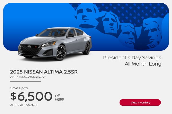 2025 NISSAN ALTIMA 2.5SR