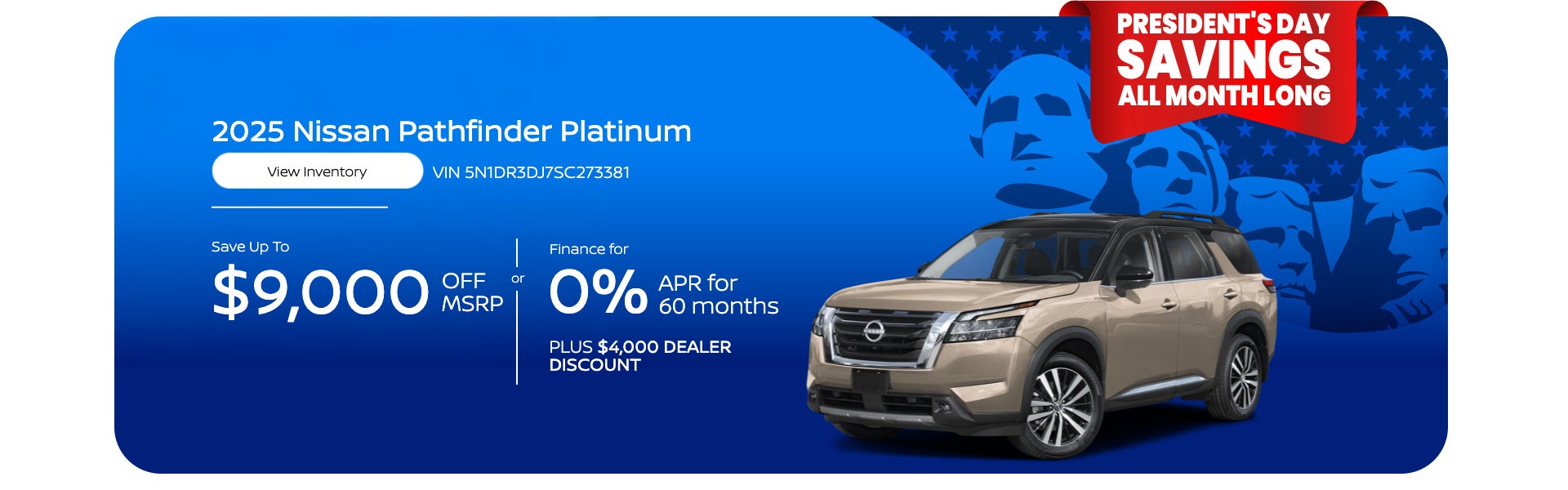 2025 NISSAN PATHFINDER PLATINUM