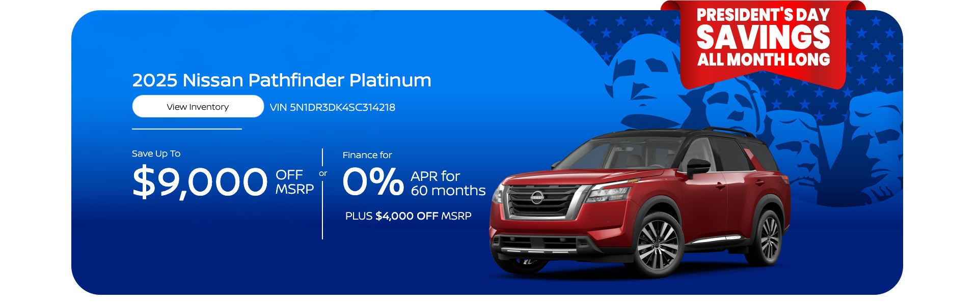 2025 NISSAN PATHFINDER PLATINUM