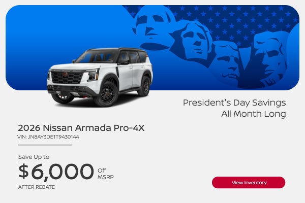 2026 NISSAN ARMADA PRO-4X