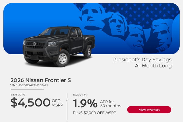 2026 NISSAN FRONTIER S