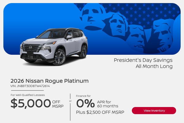 2026 NISSAN ROGUE PLATINUM