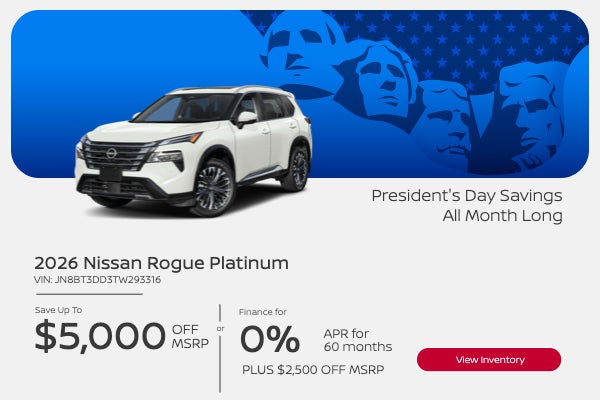 2026 NISSAN ROGUE PLATINUM