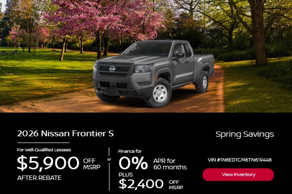 2026 NISSAN FRONTIER S