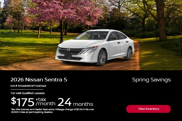2026 NISSAN SENTRA S