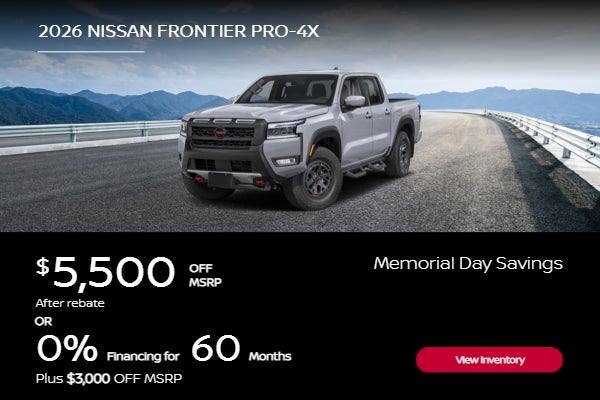 2026 Frontier Pro-4X