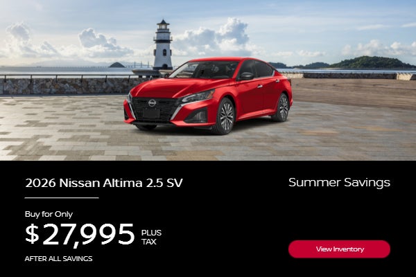 2026 NISSAN ALTIMA 2.5 SV