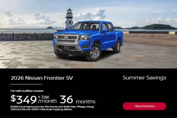 2026 NISSAN FRONTIER SV