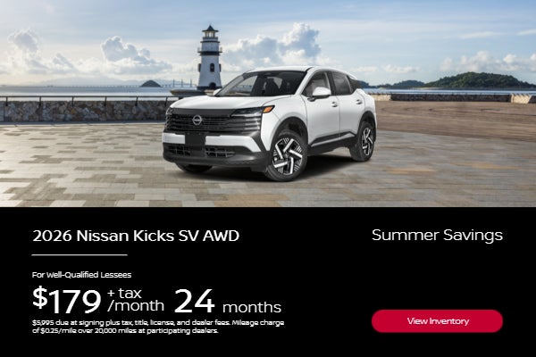2026 NISSAN KICKS SV AWD