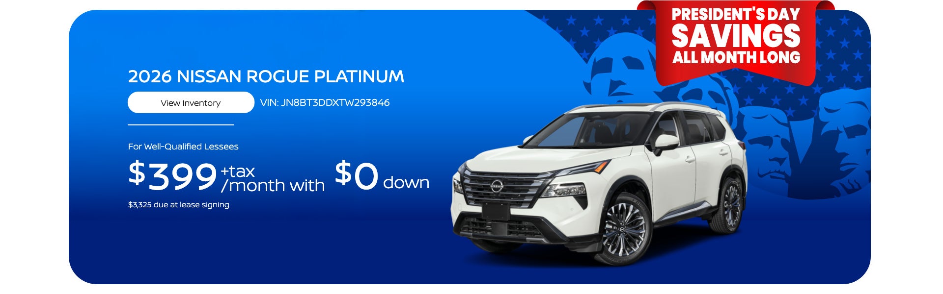 2026 NISSAN ROGUE PLATINUM