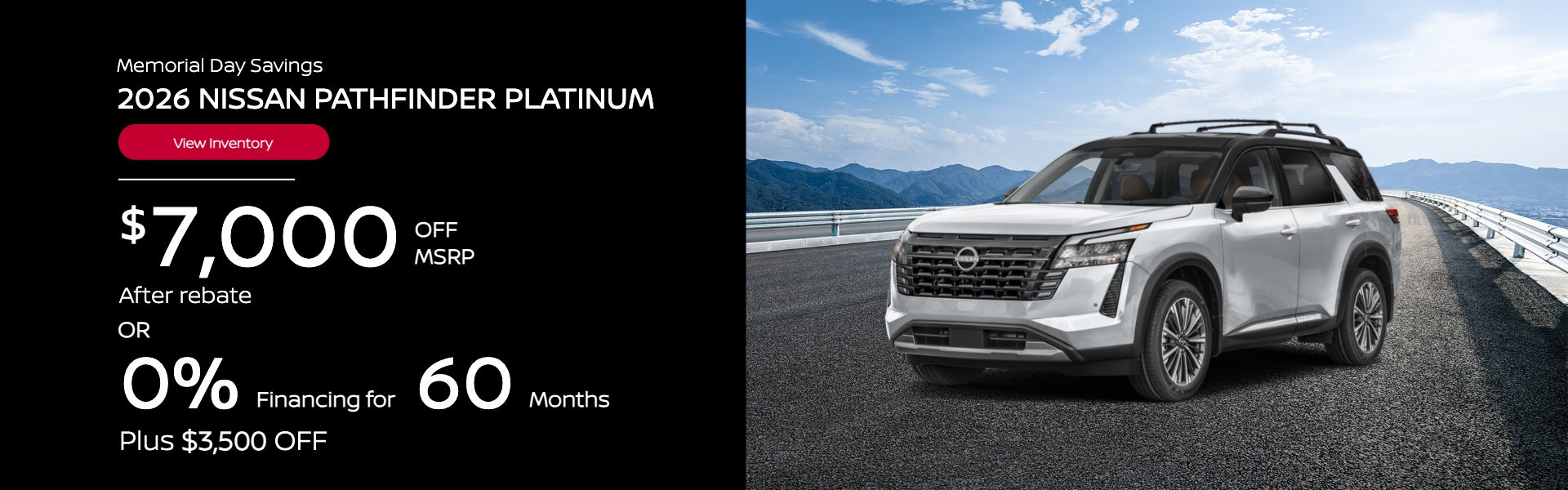 2026 Pathfinder Platinum