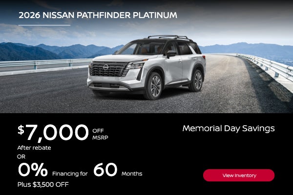 2026 Pathfinder Platinum