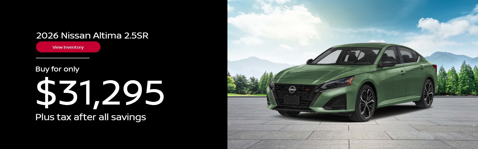 2026 Altima 2.5SR