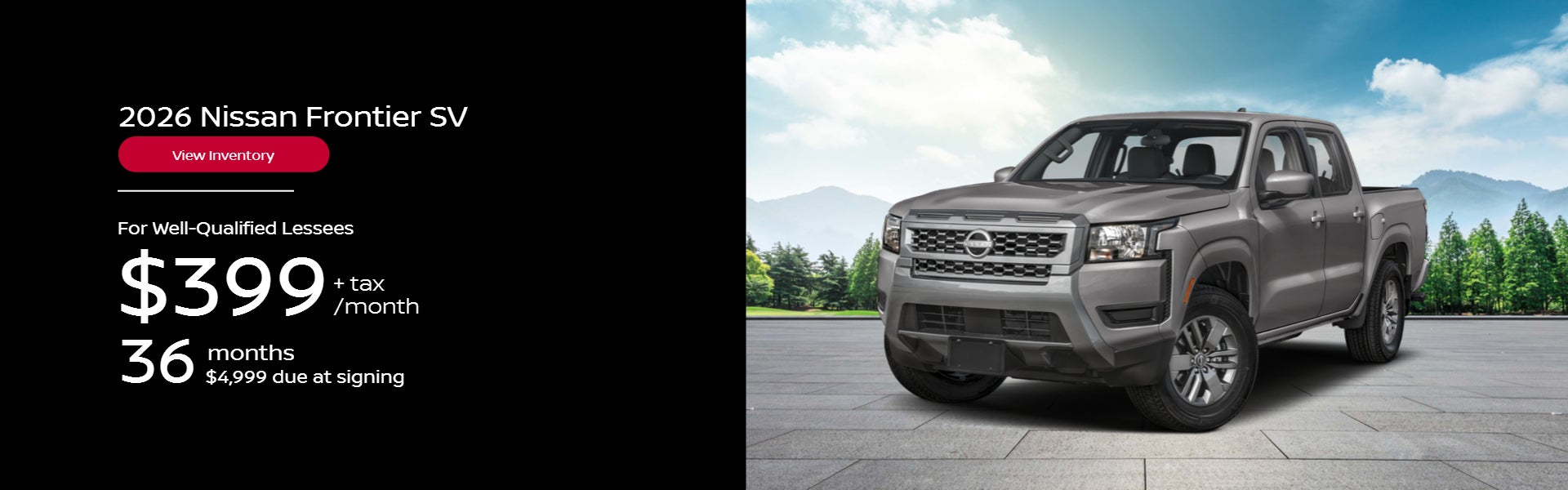 2026 Frontier SV