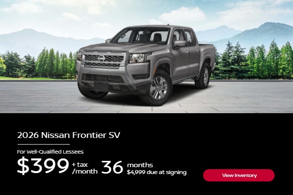 2026 Frontier SV
