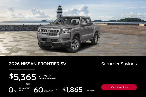 2026 NISSAN FRONTIER SV