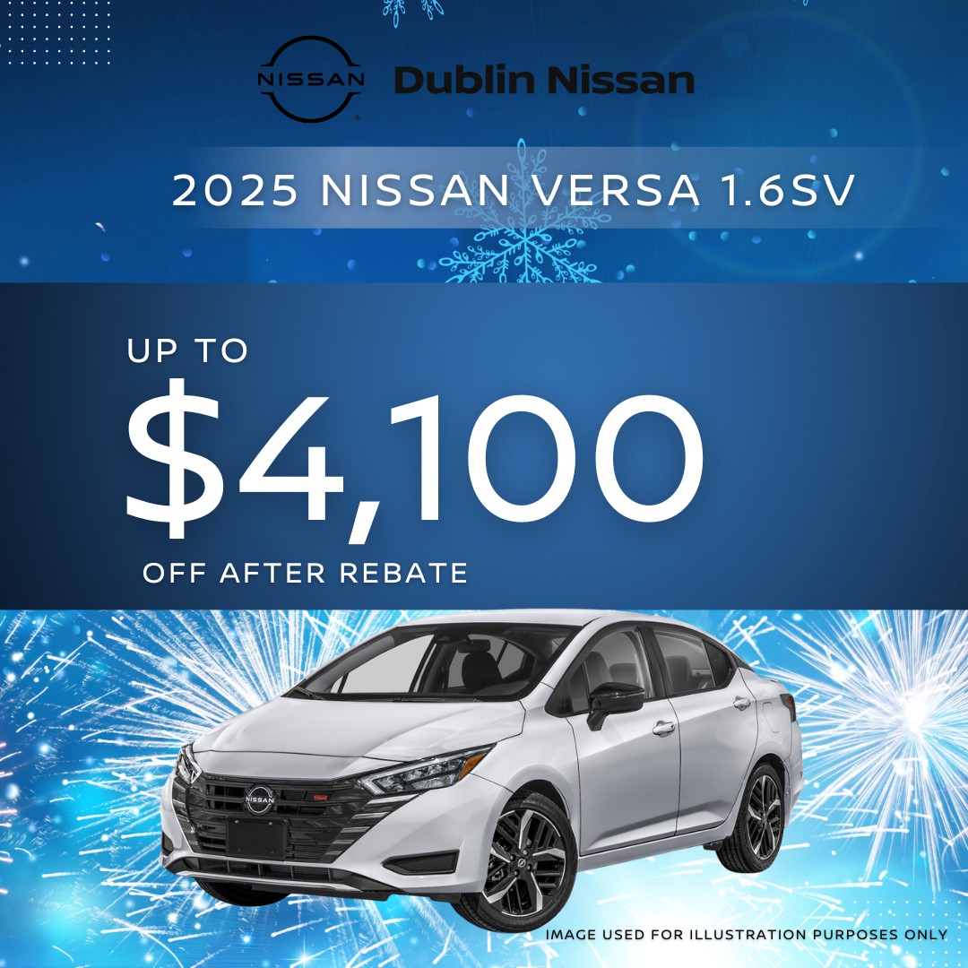 2025 NISSAN VERSA SV/SR