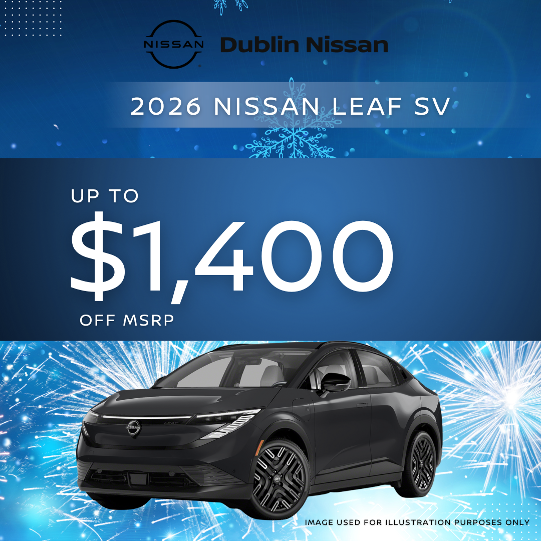 2026 NISSAN LEAF SV+
