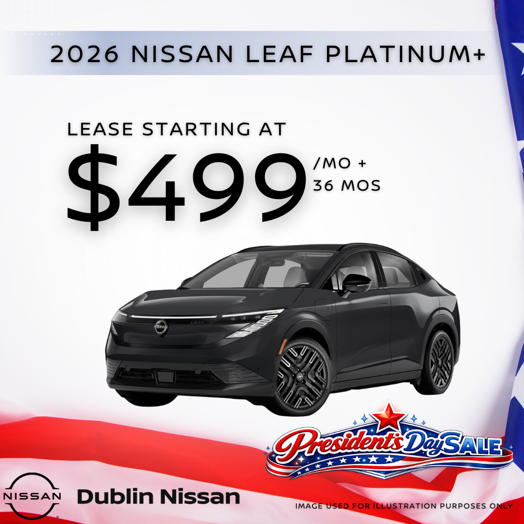2026 NISSAN LEAF PLATINUM+