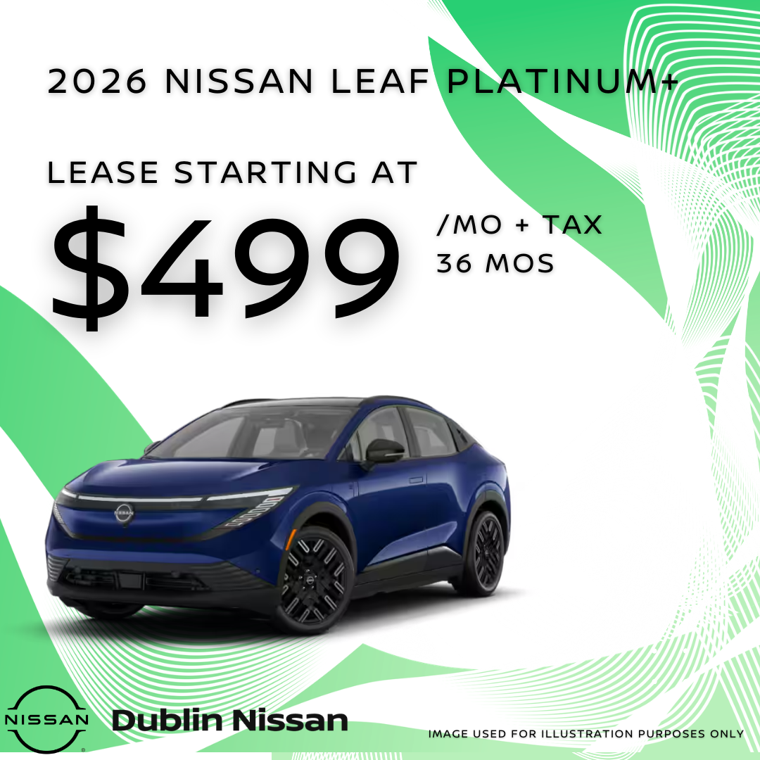 2026 NISSAN LEAF PLATINUM+