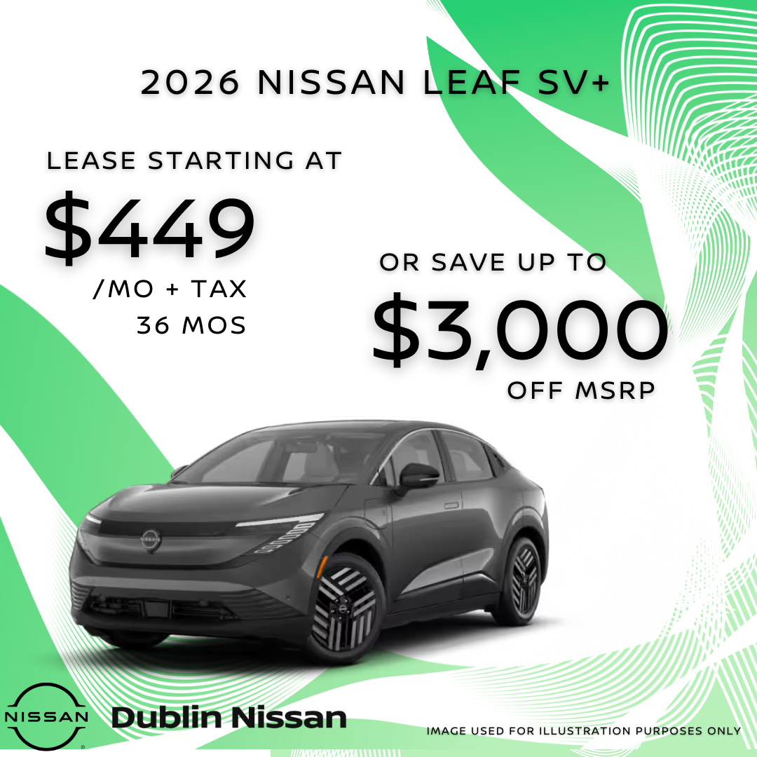 2026 NISSAN LEAF SV+