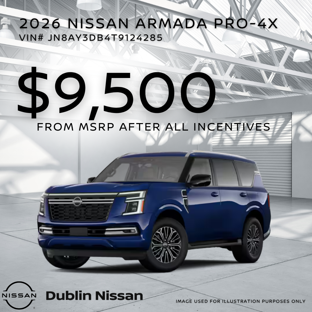 $9,500 FROM MSRP AFTER ALL INCENTIVES